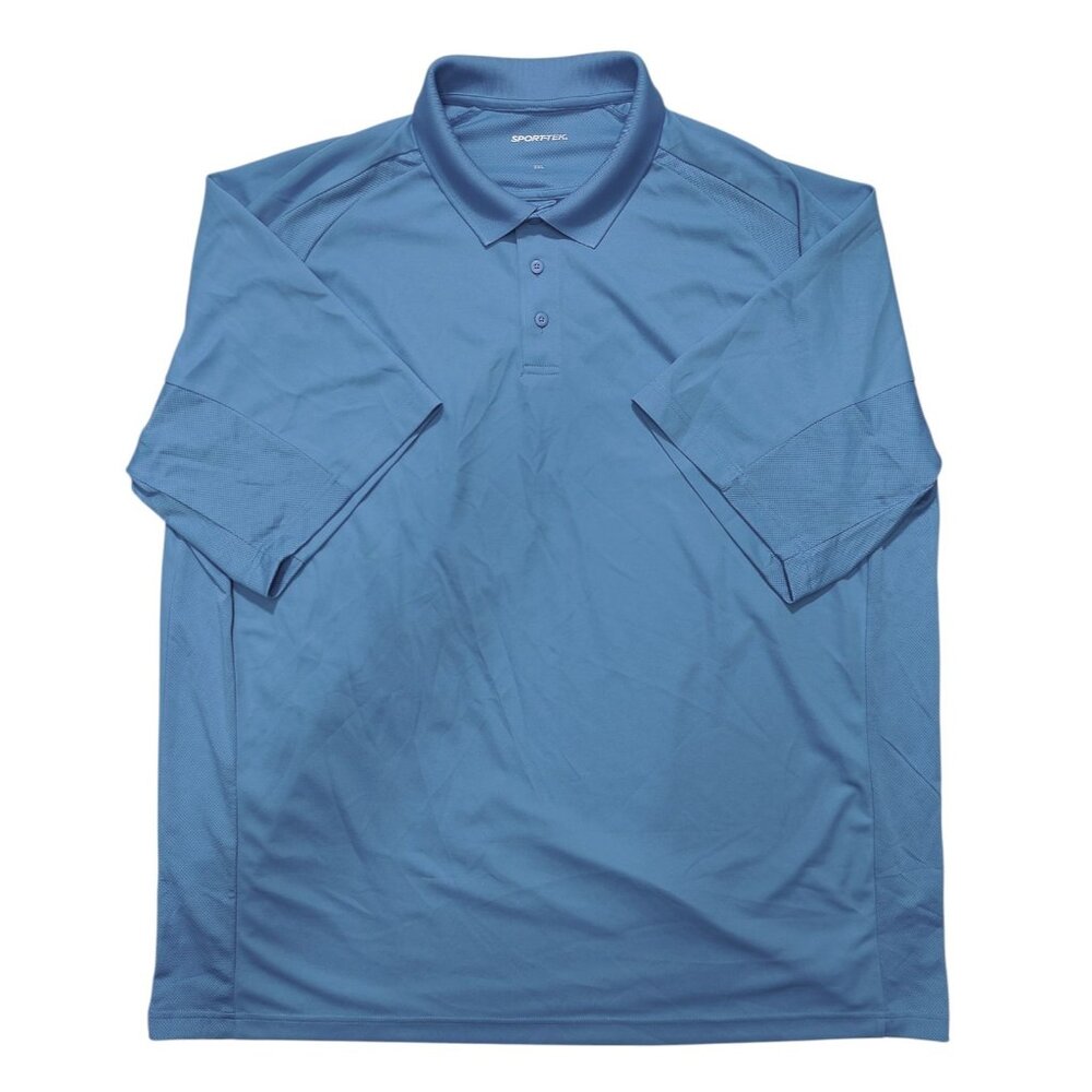 Sport-Tek Men's Light Blue Polo Shirt Size 3XL